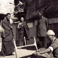 Lama Zopa and Lama Yeshe, Lawudo, 1970