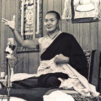 Lama Yeshe, Lake Arrowhead, 1975