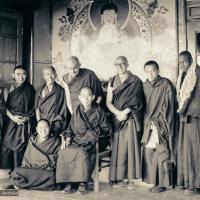 Ordination group, Tushita, 1975