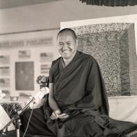 Lama teaching, CIN, 1976