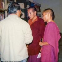 The lamas with Dr. C.T. Shen, New York, 1974