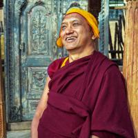 Photo Shoot with Rinpoche, Taos 1999