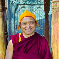 Photo Shoot with Rinpoche, Taos 1999