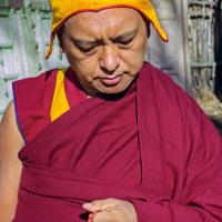 Photo Shoot with Rinpoche, Taos 1999