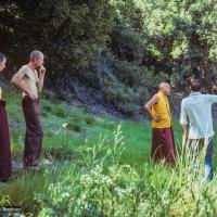 Ann, John, Lama, Rick Crangle, Vajrapani, 1978.