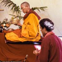 Rinpoche and Xavi Alongina