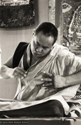 Lama teaching, Yucca Valley, 1977