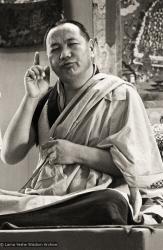 Lama teaching, Yucca Valley, 1977