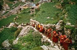 MEC monks in Namche, 1974