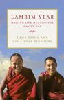 Book cover of Lamrim Year: Making Life Meaningful Day by Day, by Lama Yeshe and Lama Zopa Rinpoche.